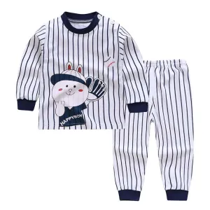 طقم بيجاما قطن ، ملابس نوم للأطفال Cotton Pajama Set, Kids Sleepwear