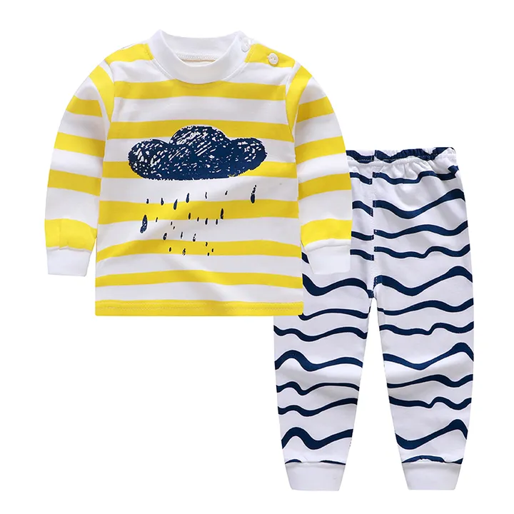 طقم بيجاما قطن ، ملابس نوم للأطفال Cotton Pajama Set, Kids Sleepwear