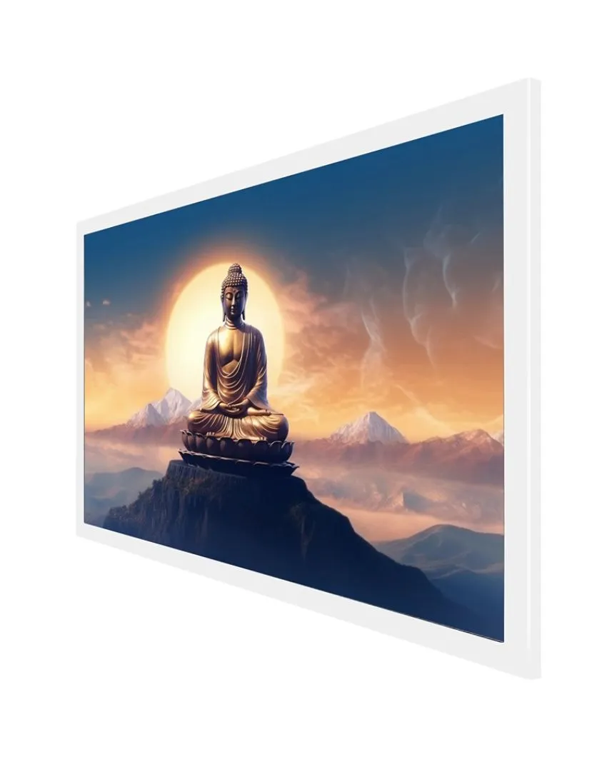 3D Buddha Painting With Frame For Wall Decoration
