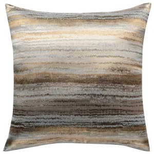 Allure Pillow, Aqua/Silver