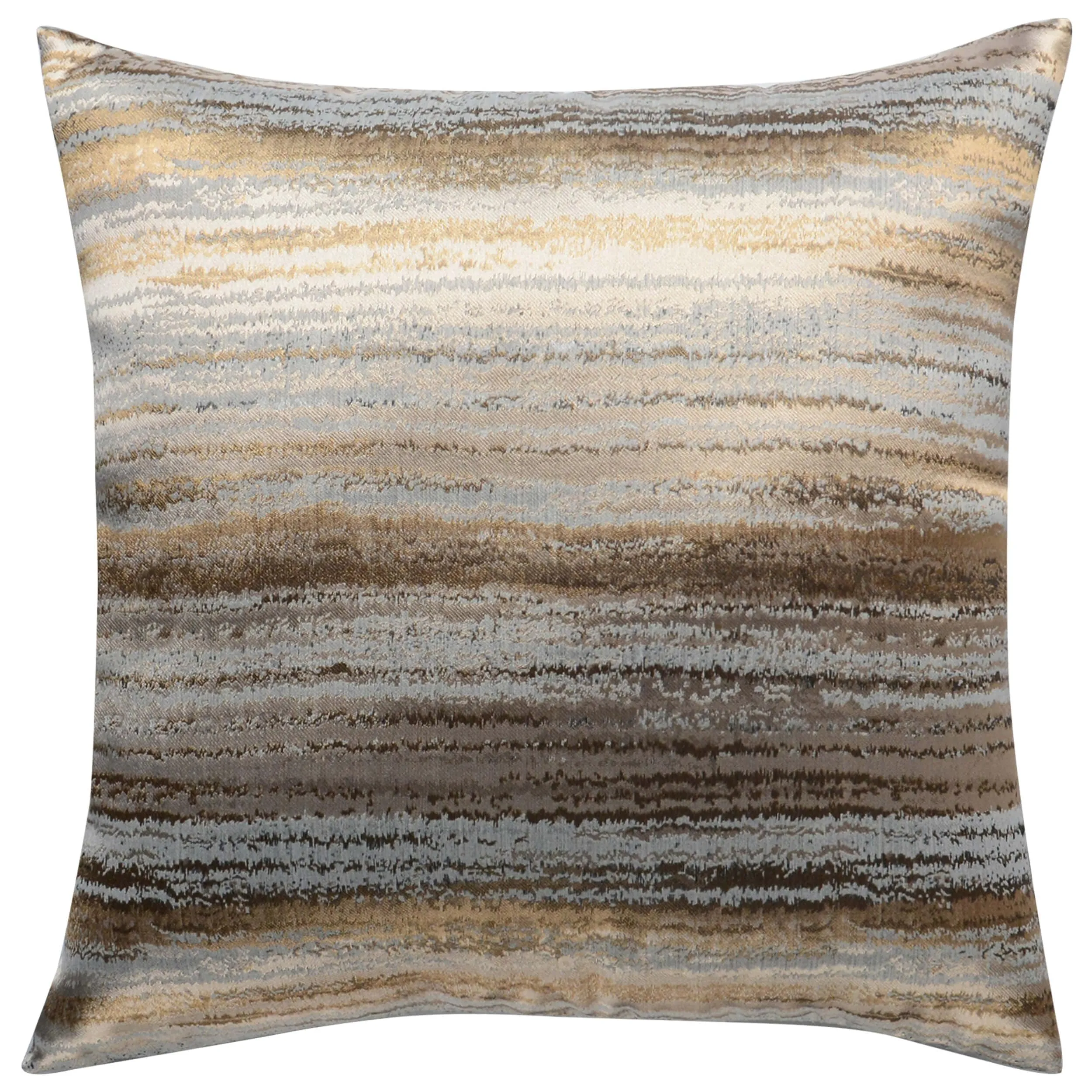 Allure Pillow, Aqua/Silver