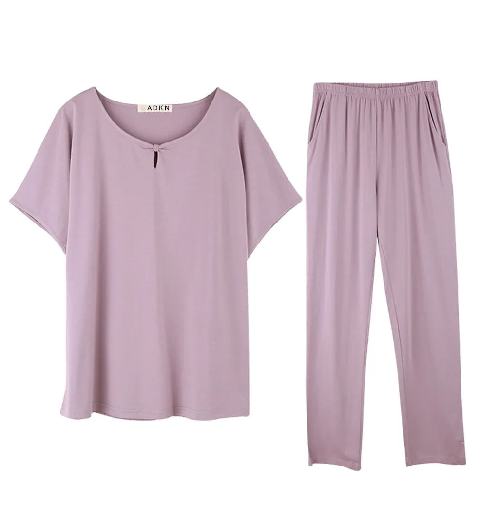 Bamboo & Organic Cotton Short Sleeve Pyjamas for Women