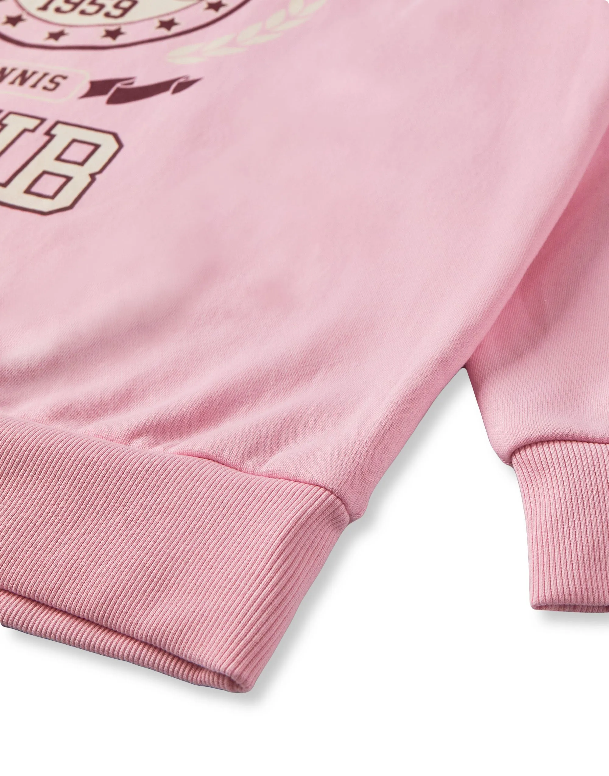 Barbie Womens Malibu Tennis Club Sweatshirt