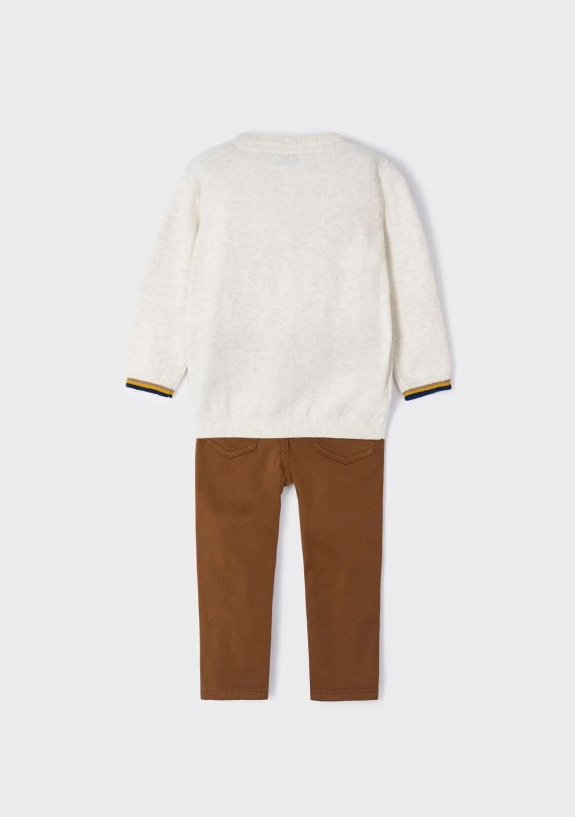 BOYS Long sleeved Sweater & Pant Set | Mayoral