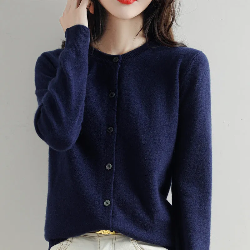 Cardigan Corto da Donna: Maglione in Maglia Elegante e Versatile