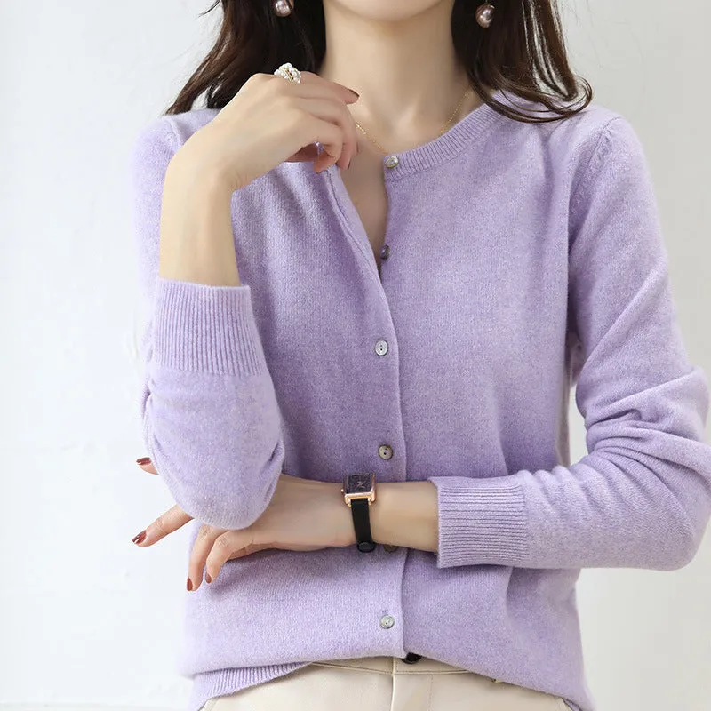Cardigan Corto da Donna: Maglione in Maglia Elegante e Versatile