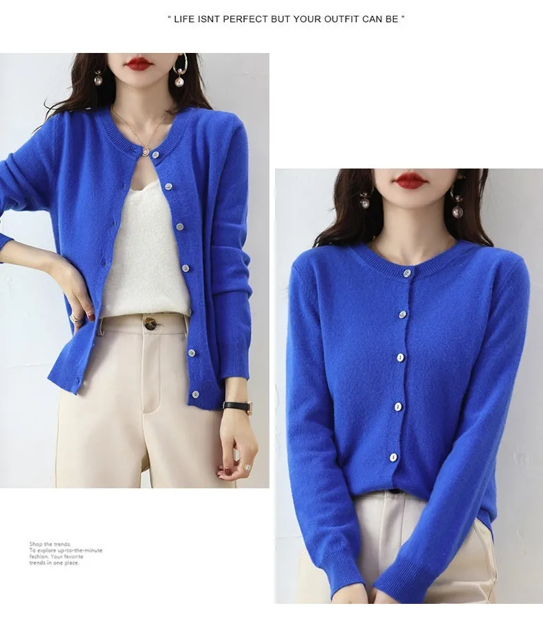 Cardigan Corto da Donna: Maglione in Maglia Elegante e Versatile