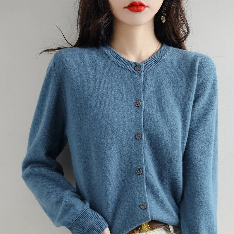 Cardigan Corto da Donna: Maglione in Maglia Elegante e Versatile