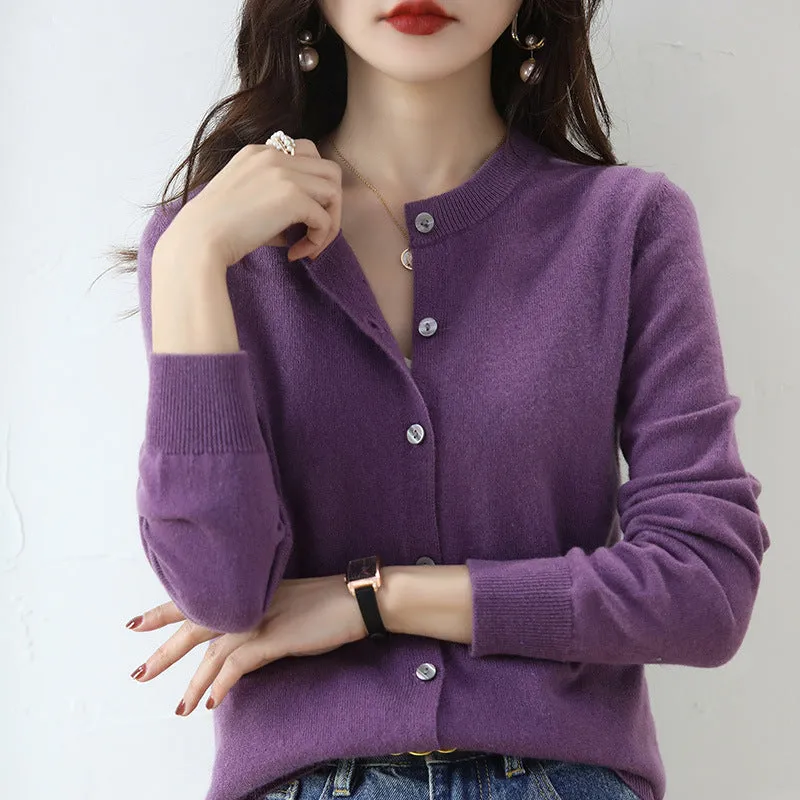 Cardigan Corto da Donna: Maglione in Maglia Elegante e Versatile