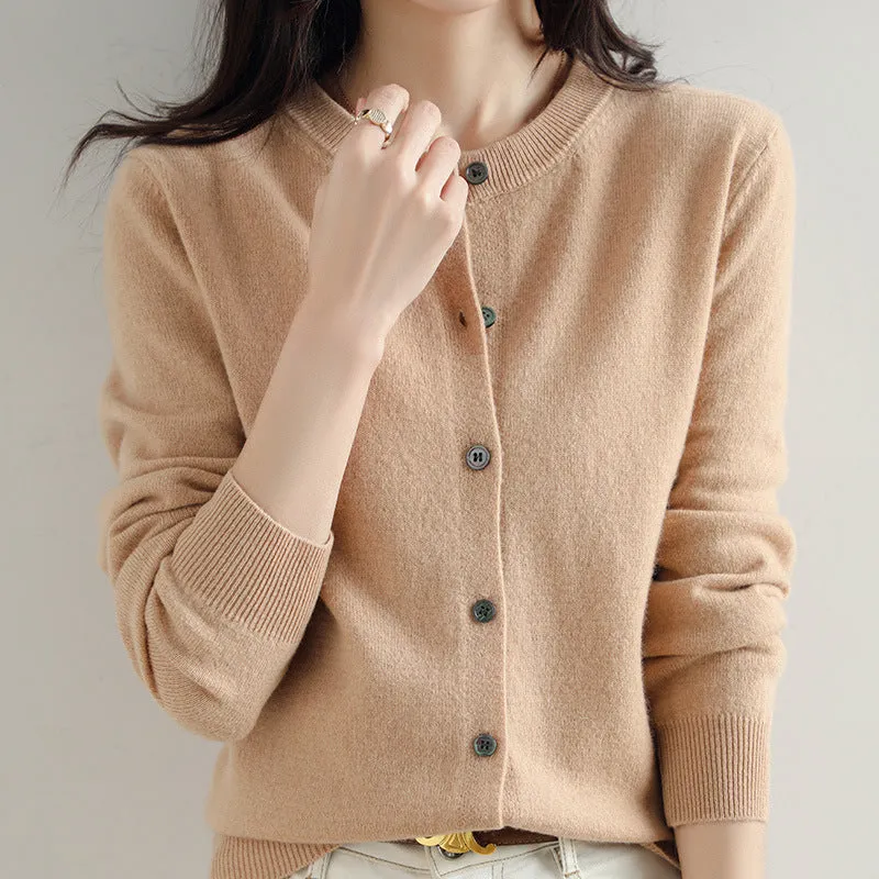 Cardigan Corto da Donna: Maglione in Maglia Elegante e Versatile