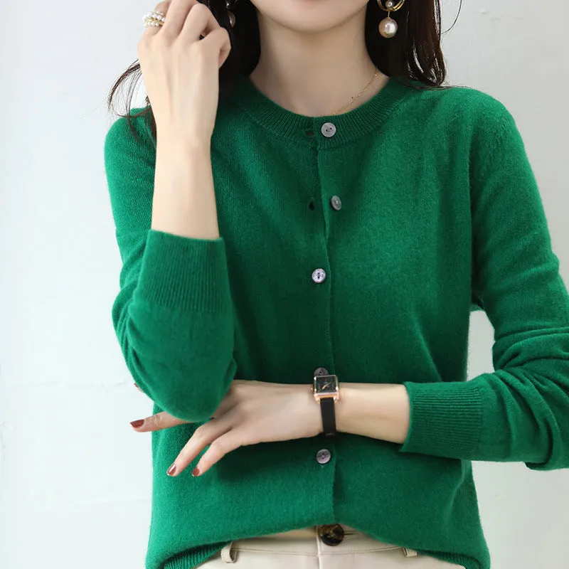 Cardigan Corto da Donna: Maglione in Maglia Elegante e Versatile