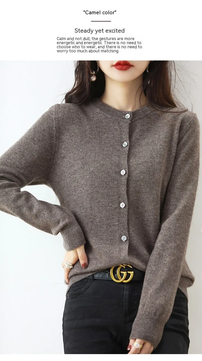 Cardigan Corto da Donna: Maglione in Maglia Elegante e Versatile