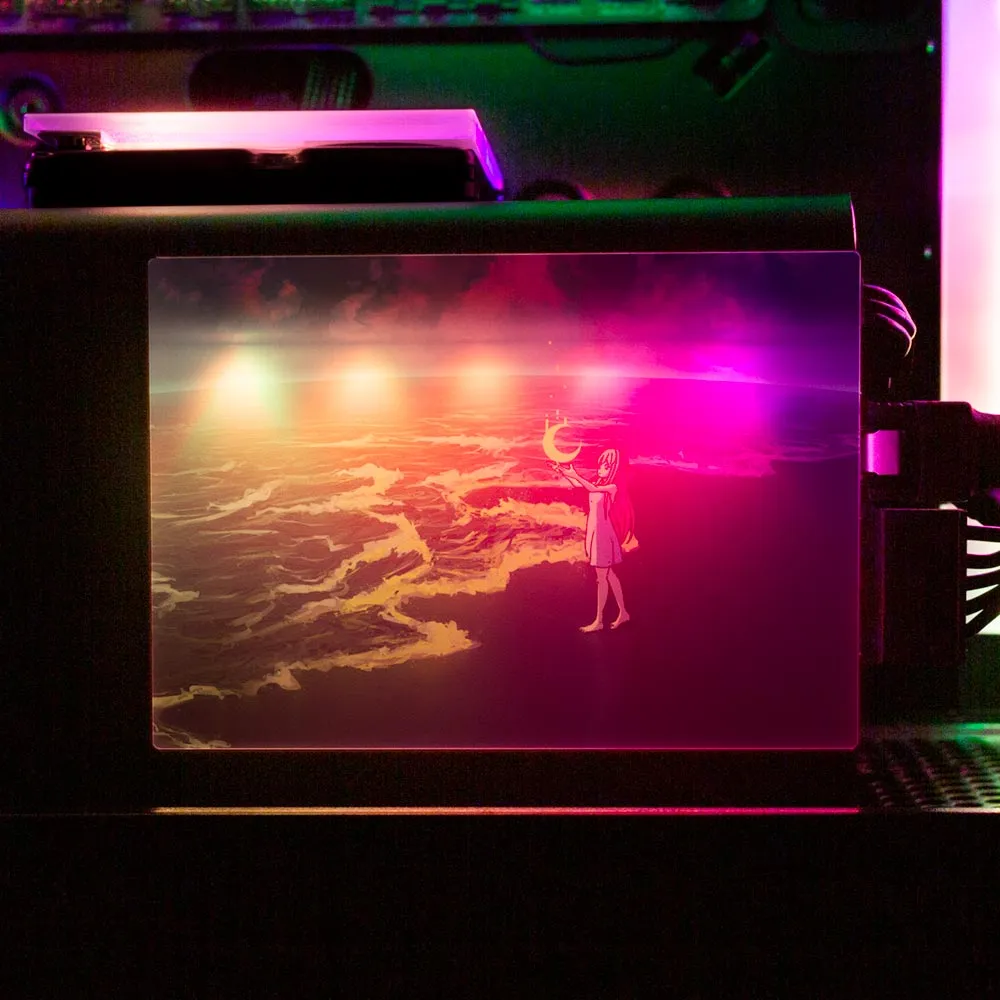 Catching the Moon RGB SSD Cover Horizontal