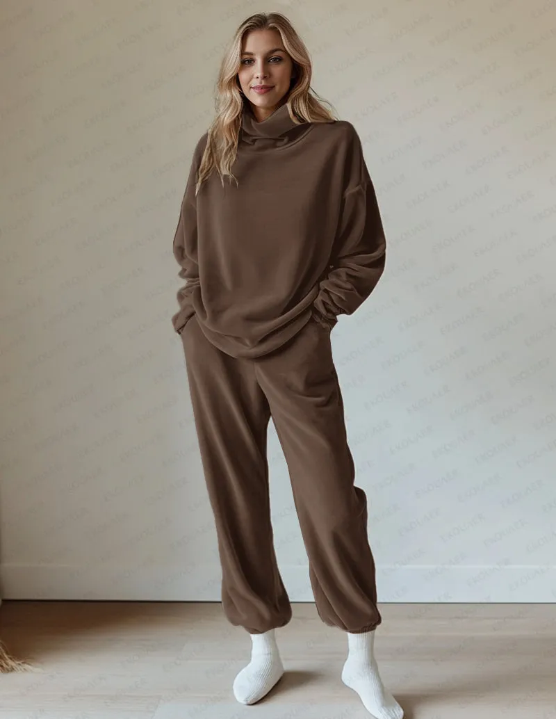 Comfy Pleuche Velvet Lounge Set