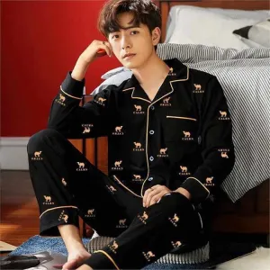 Cotton pajama set .. طقم بيجامة قطنية