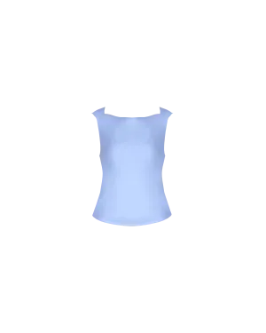 FIREBIRD COWL SLEEVELESS TOP SERENITY