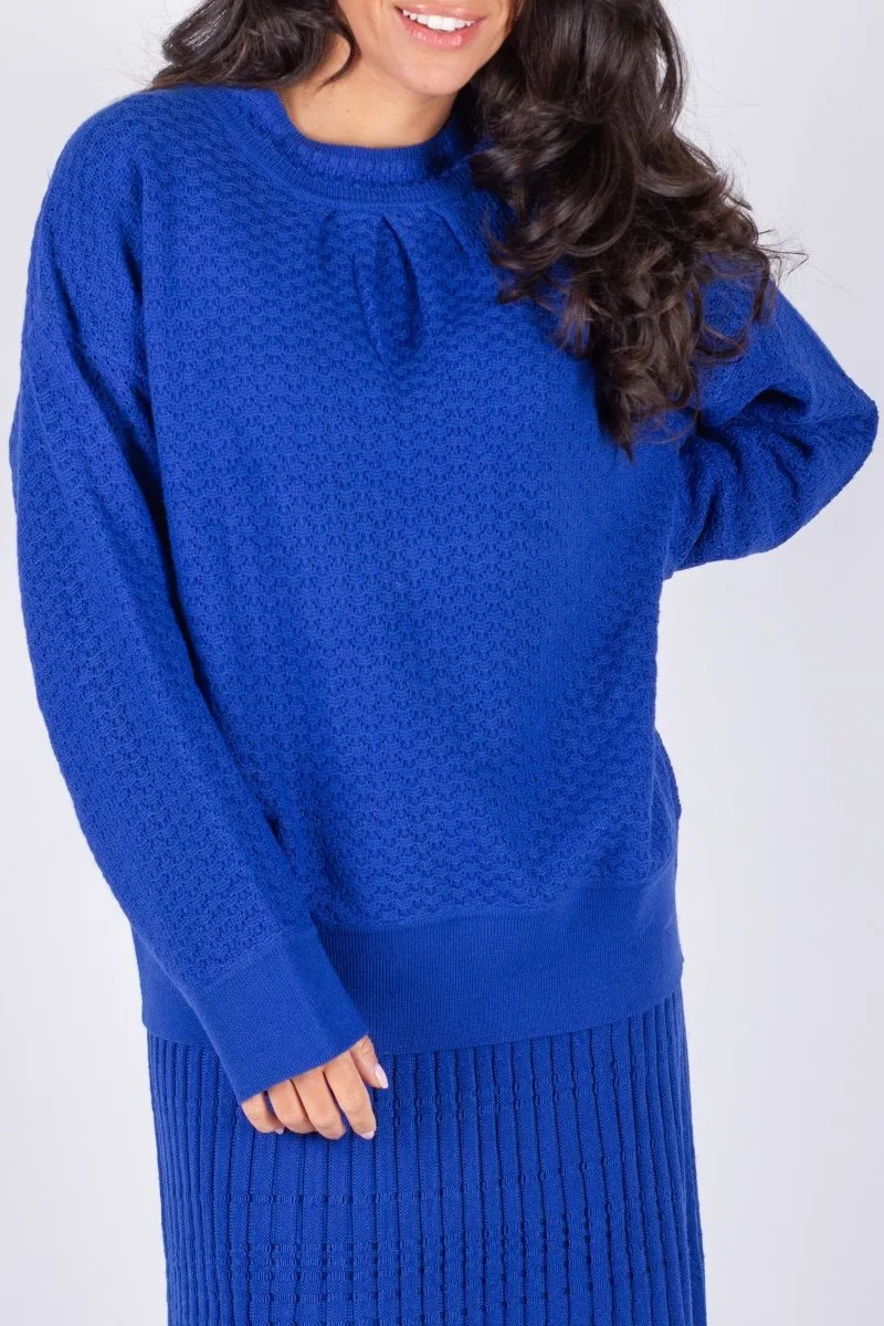 FLORA TOP (BLUE)