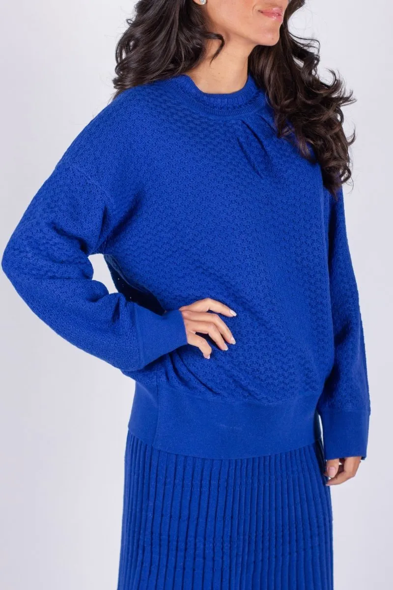 FLORA TOP (BLUE)