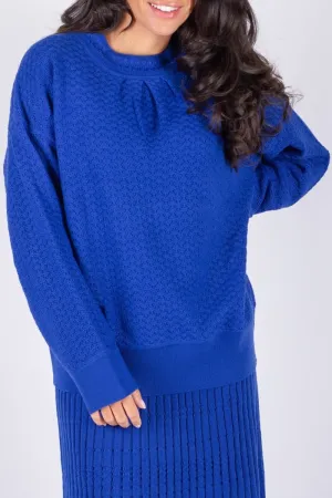 FLORA TOP (BLUE)