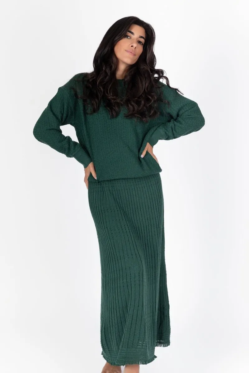 FLORA TOP (GREEN)