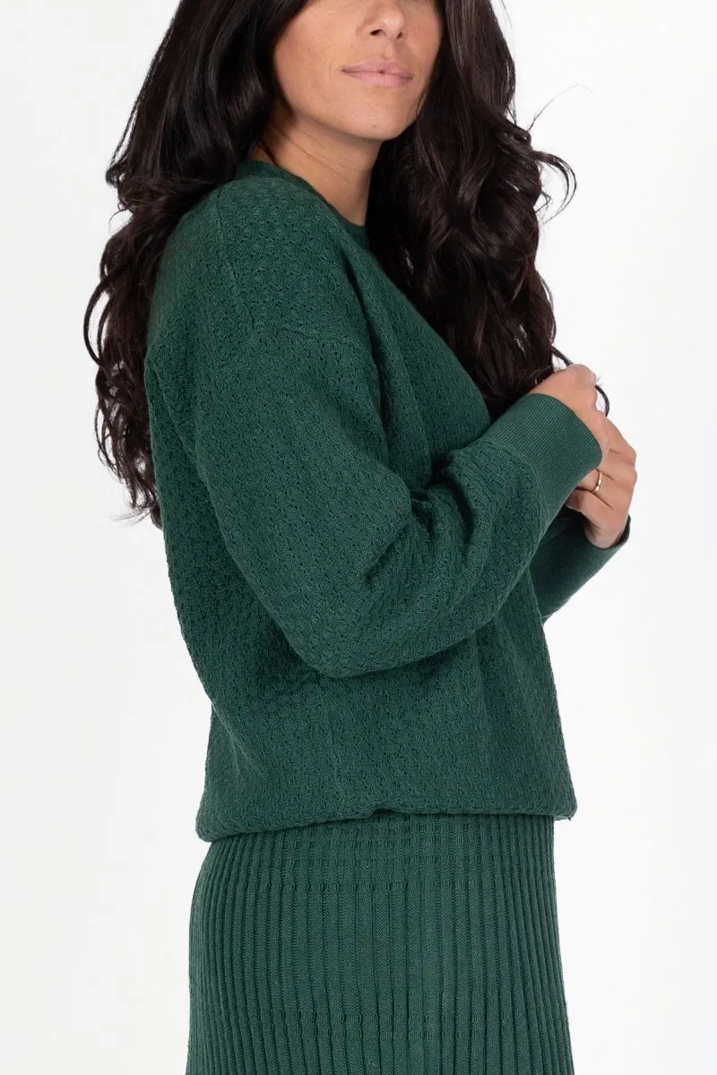 FLORA TOP (GREEN)