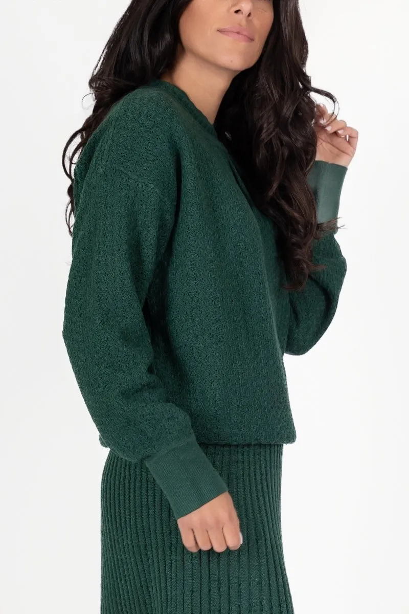 FLORA TOP (GREEN)
