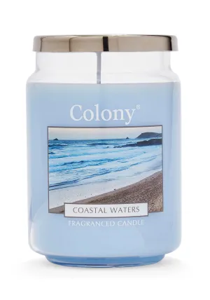 Large Jar Coastal Waters Candle