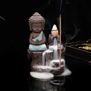 'Little Buddha' Ceramic Incense Holder