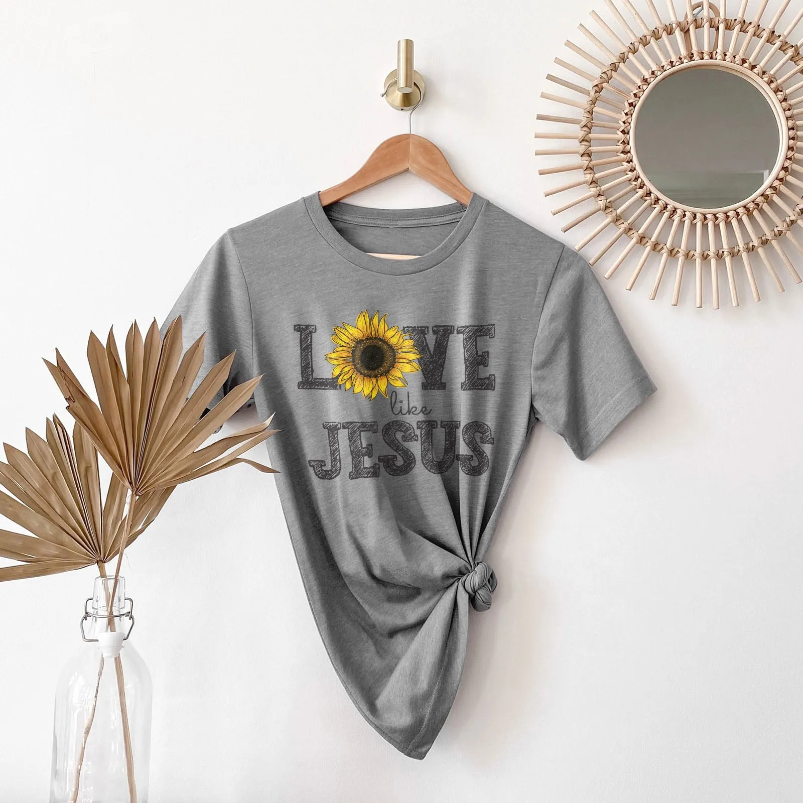 Love Like Jesus | Sunflower Tee