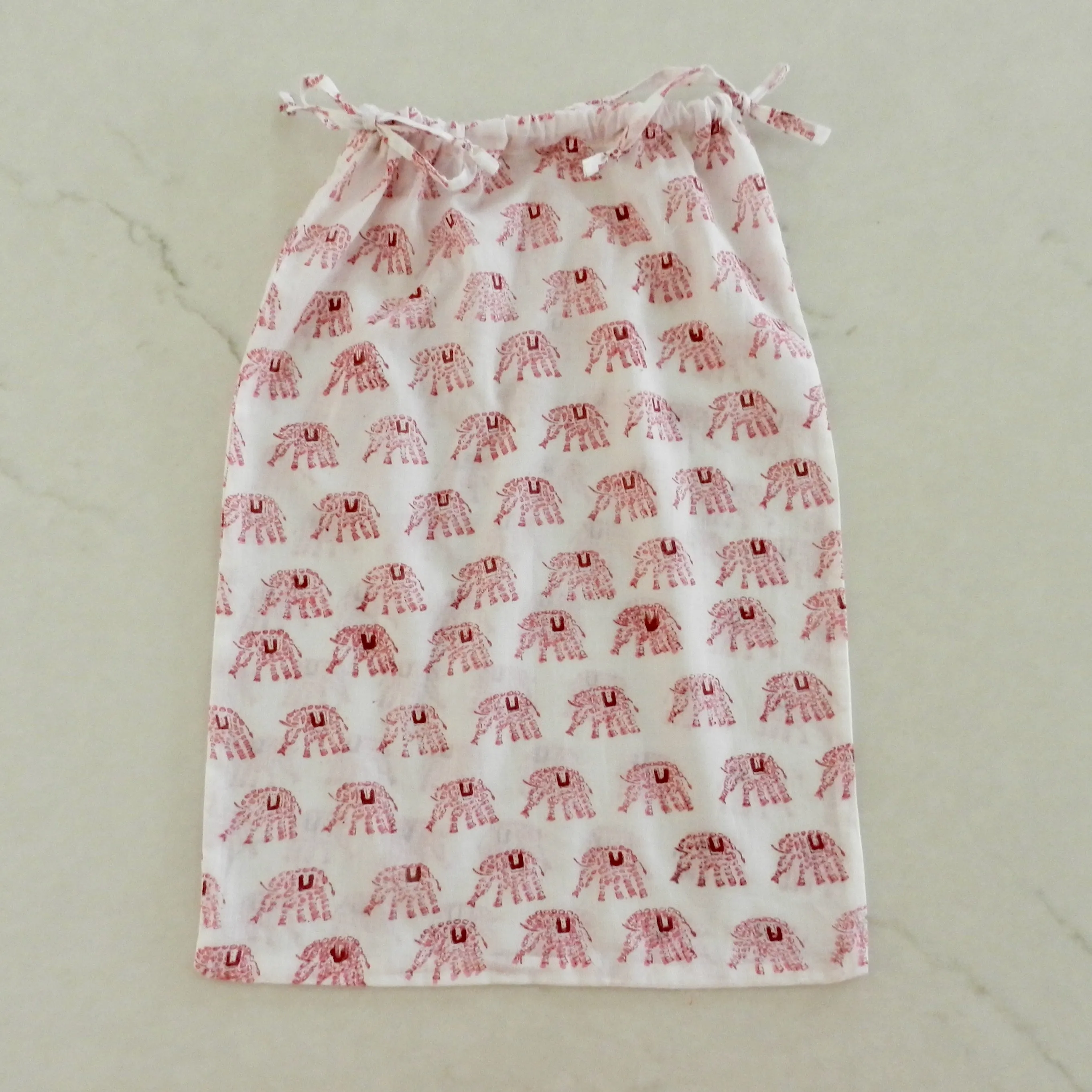 Matching Mum Robe and Baby Blanket in Pink Elephant
