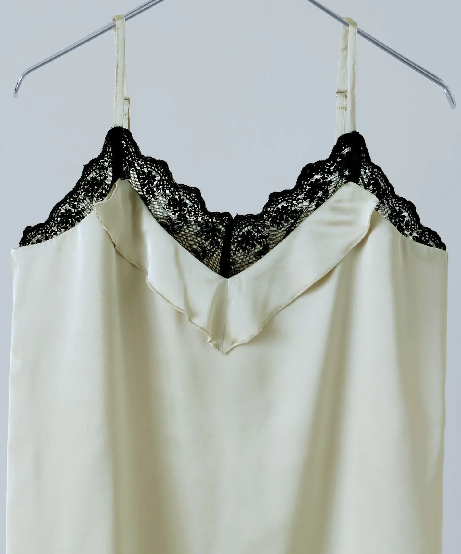 Matte satin lingerie camisole