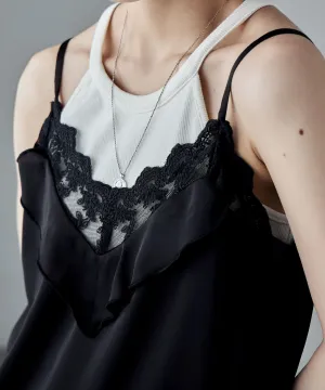 Matte satin lingerie camisole