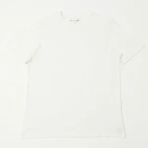 Merz b. Schwanen 1940s Crew Neck Tee - White