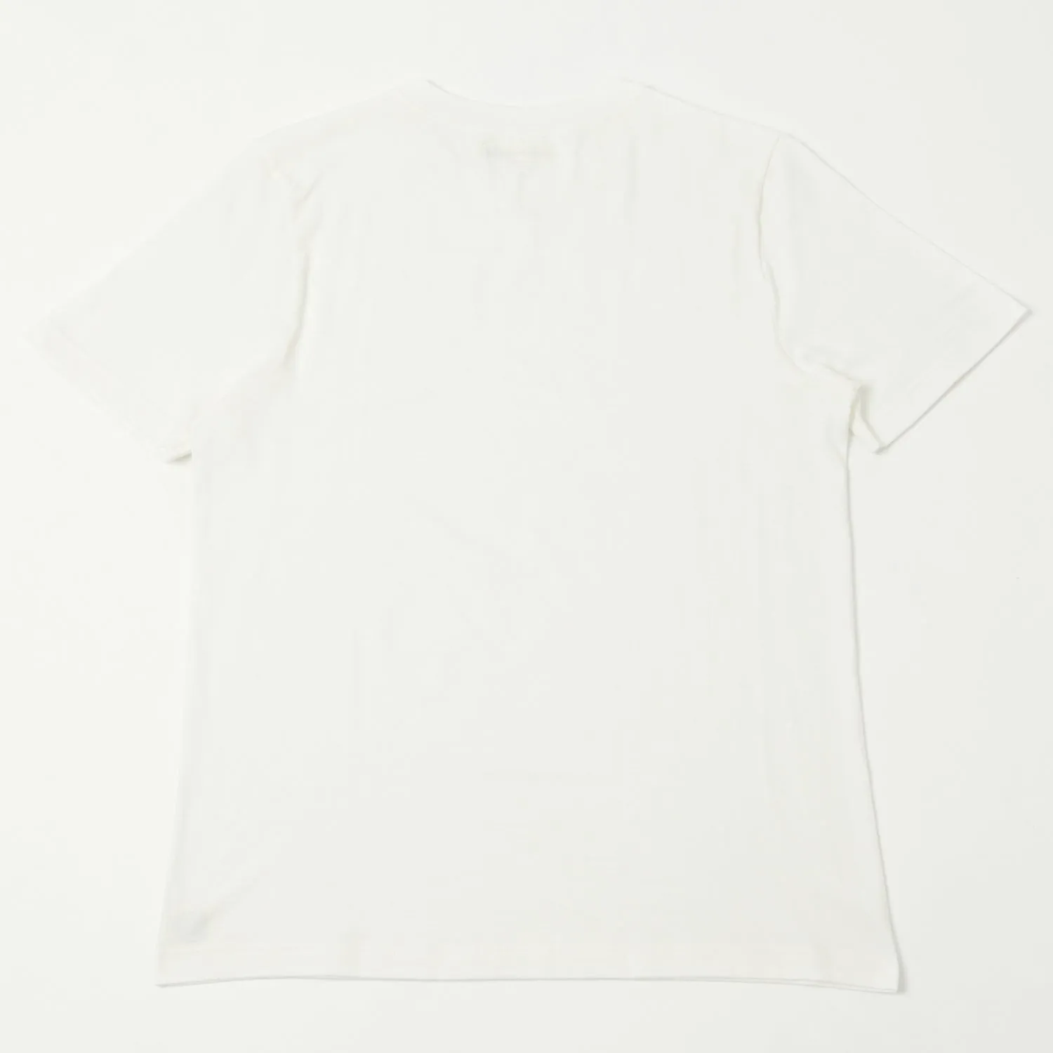 Merz b. Schwanen 1940s Crew Neck Tee - White
