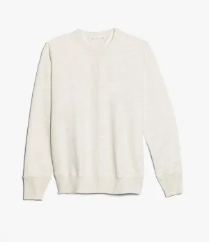 Merz b. Schwanen 346 Crew Neck Sweatshirt - Nature Melange