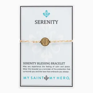 My Saint My Hero Serenity Blessing Bracelet