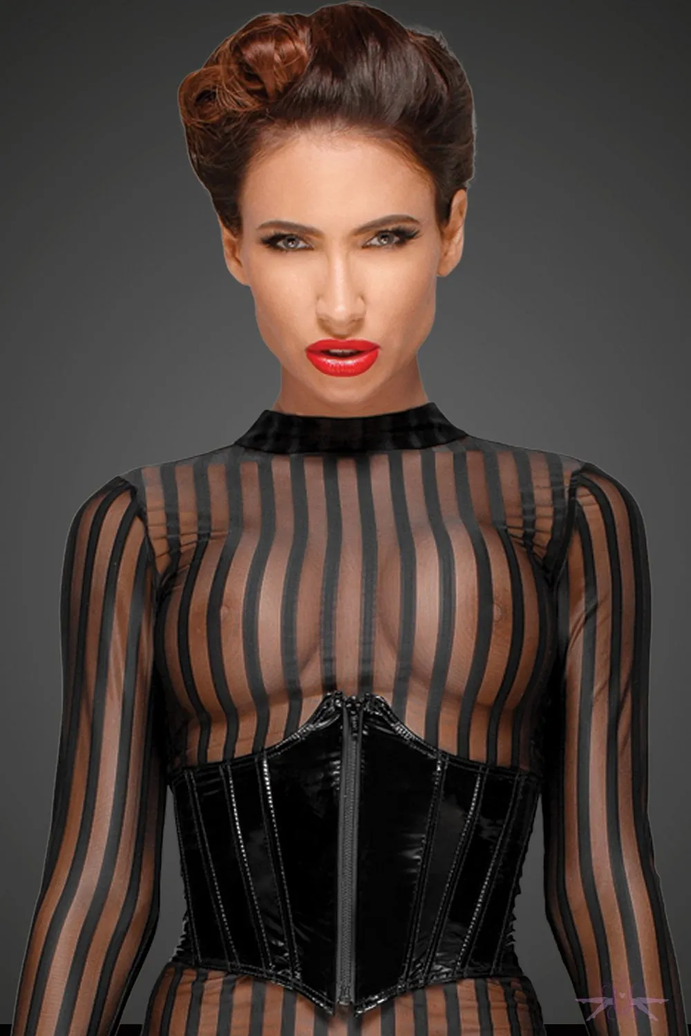 Noir Handmade Classic Sheer Dress