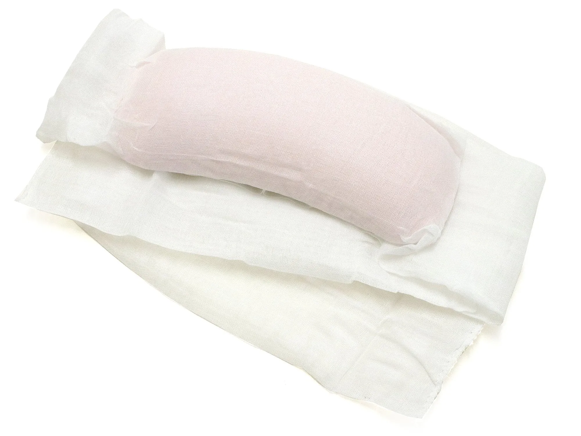 Obi-Makura with Cotton Gauze Belt  Pink "Azuma-sugata" Japanese Brand