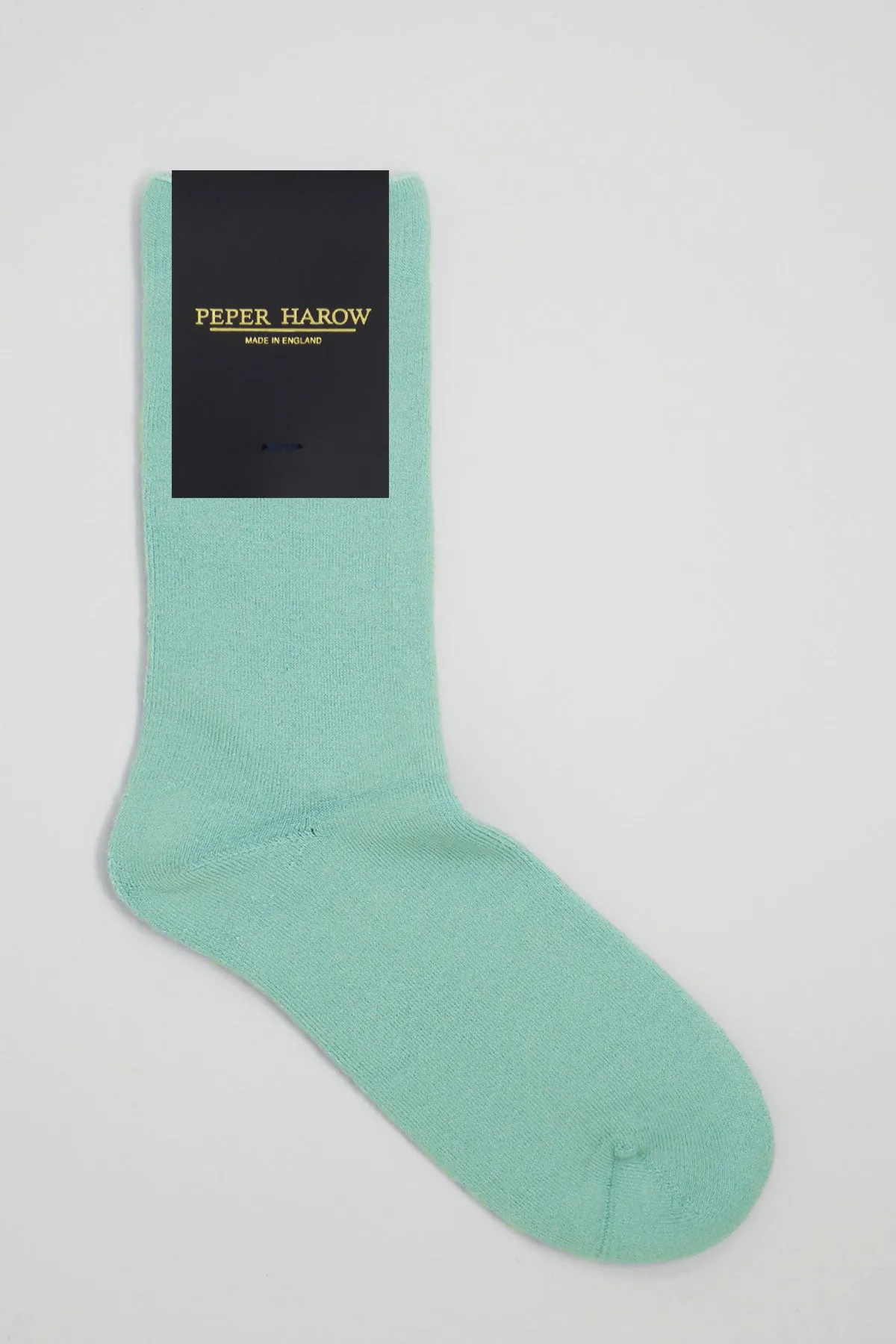 Plain Men's Bed Socks Bundle - Aqua & Blue