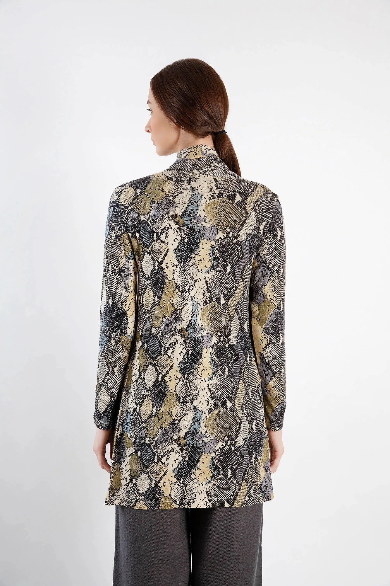 Python Printed Cashmere Twin Set