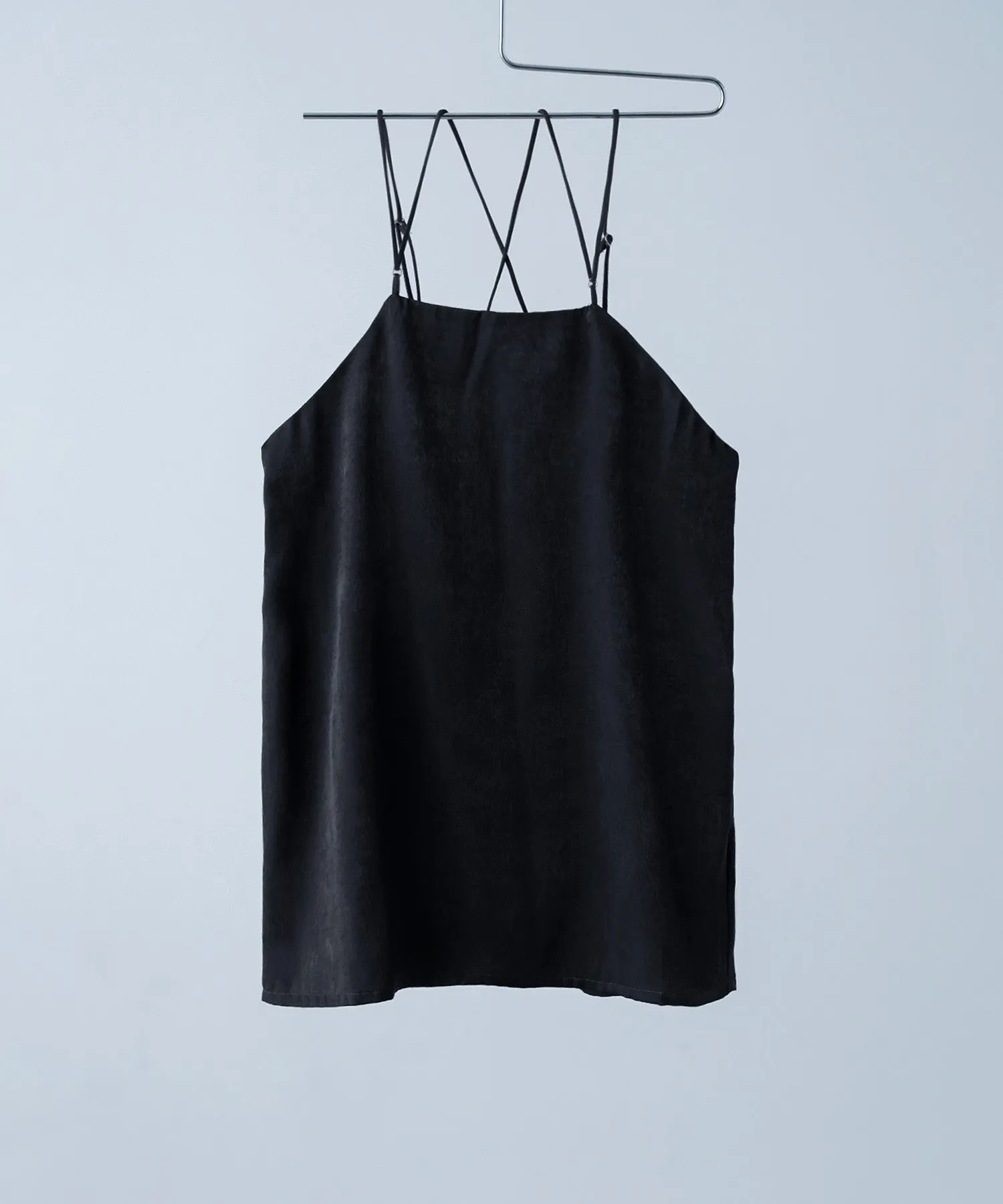 Satin backcross camisole