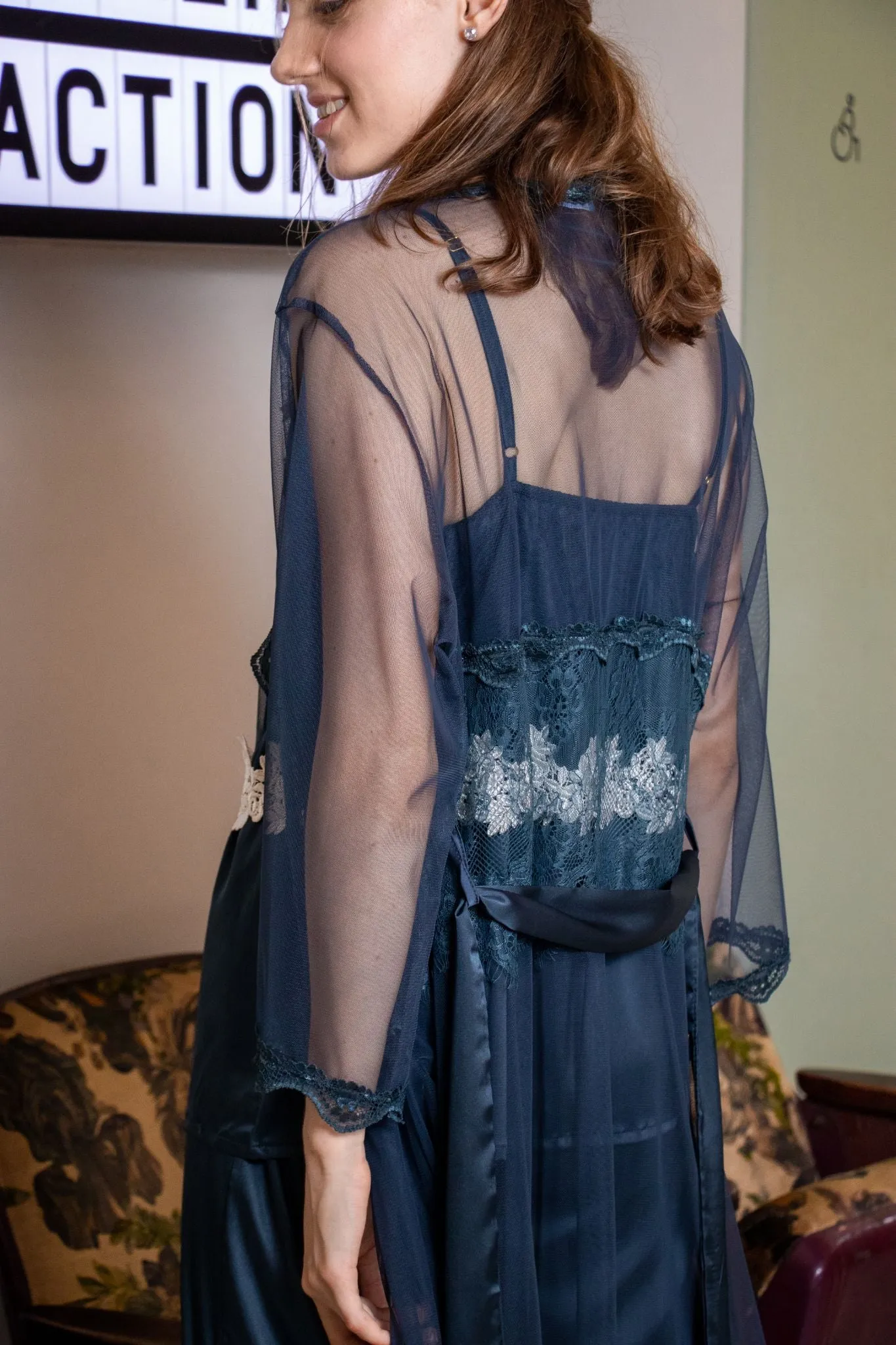 Seraphina Lounge Set in Yale Blue