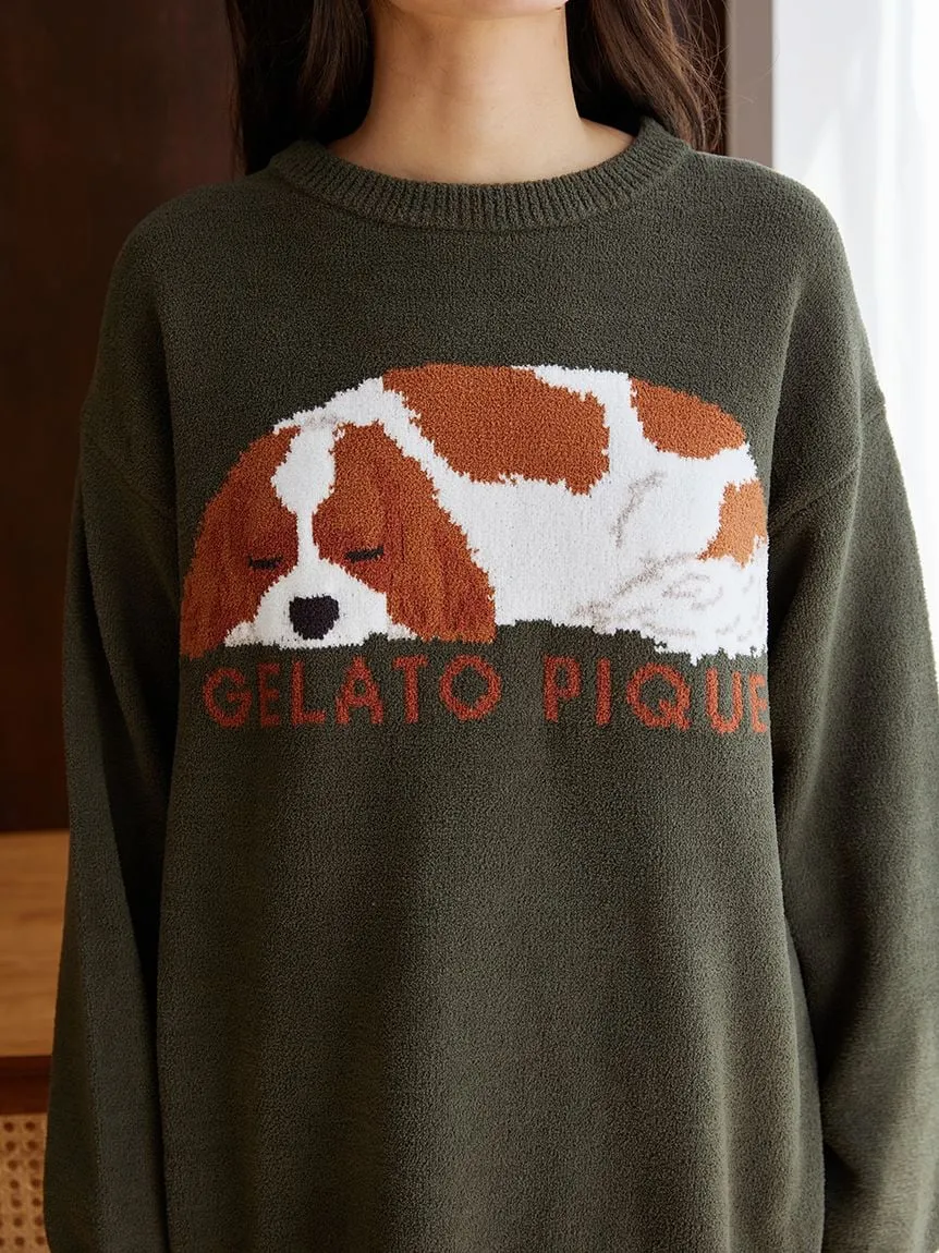 SLEEPING DOG Pullover Sweater