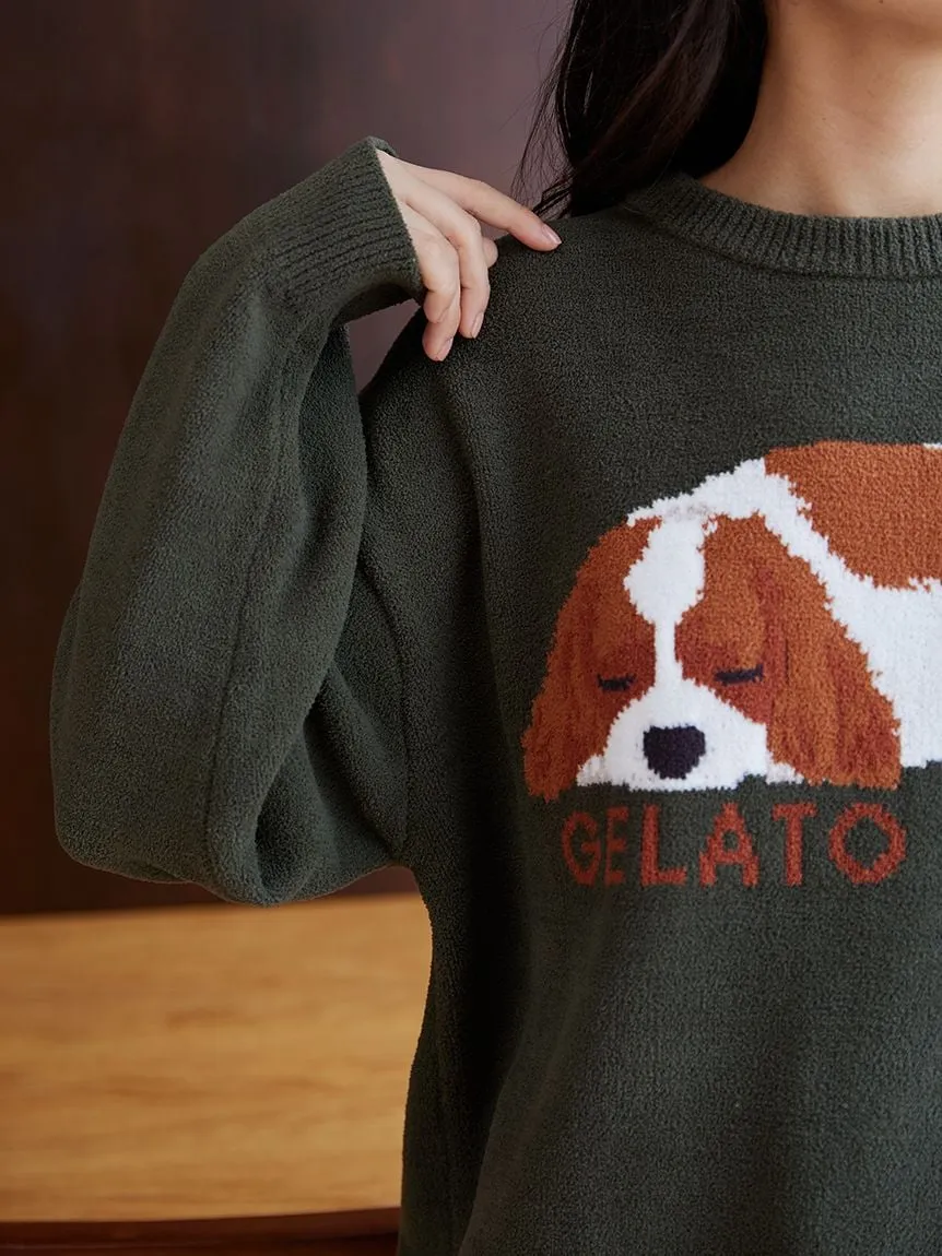 SLEEPING DOG Pullover Sweater