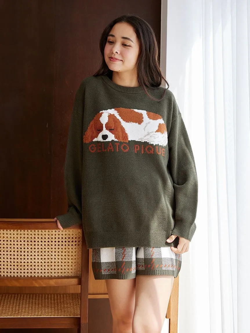 SLEEPING DOG Pullover Sweater