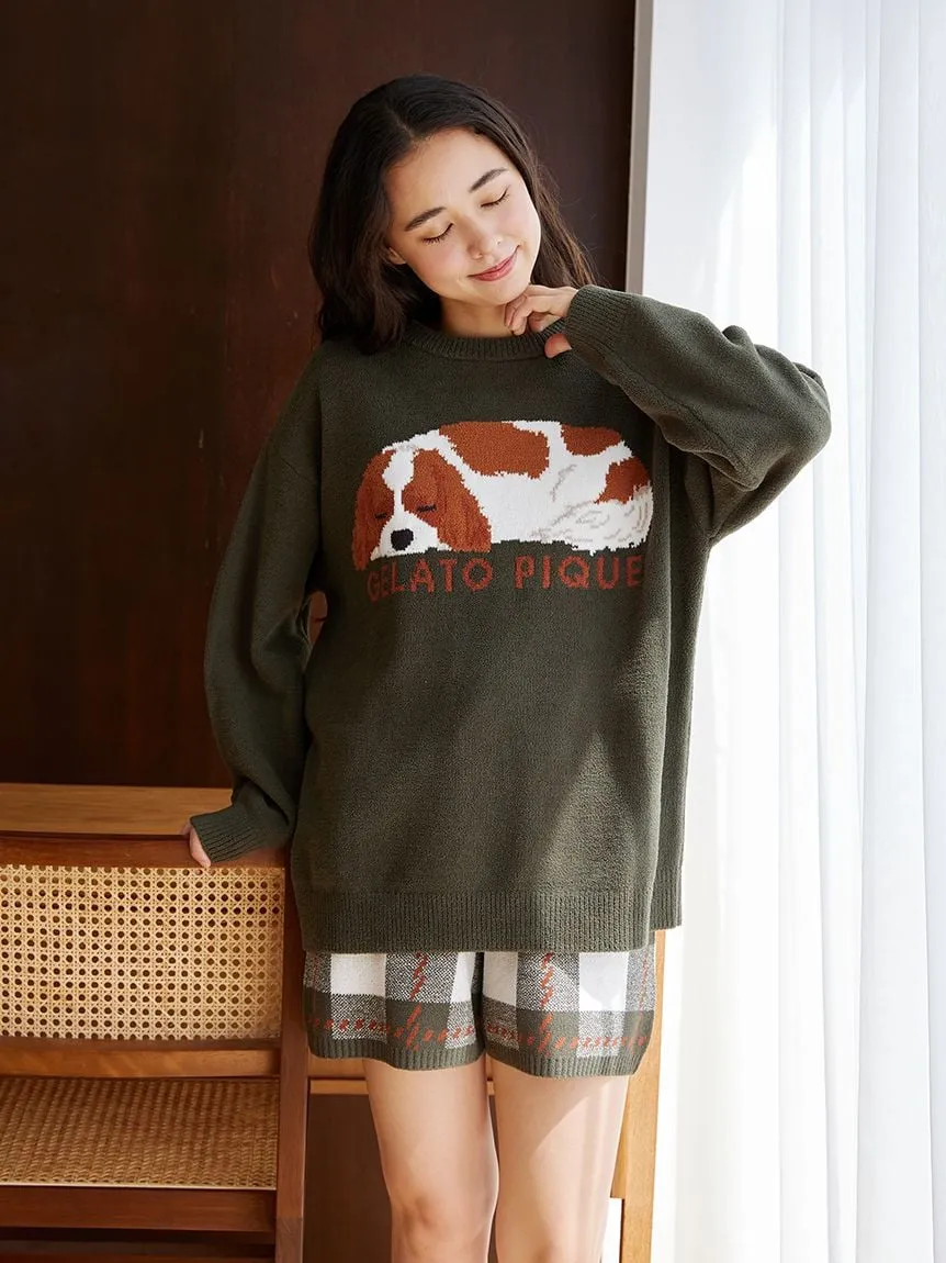 SLEEPING DOG Pullover Sweater