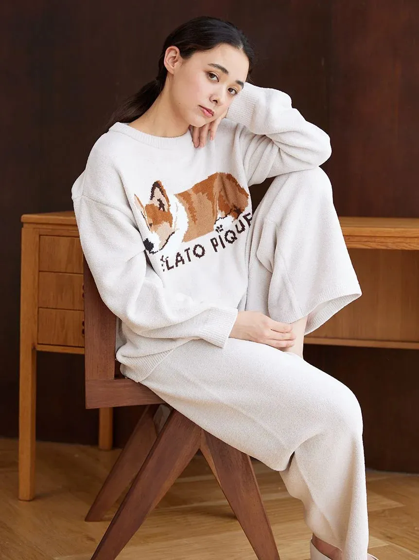 SLEEPING DOG Pullover Sweater