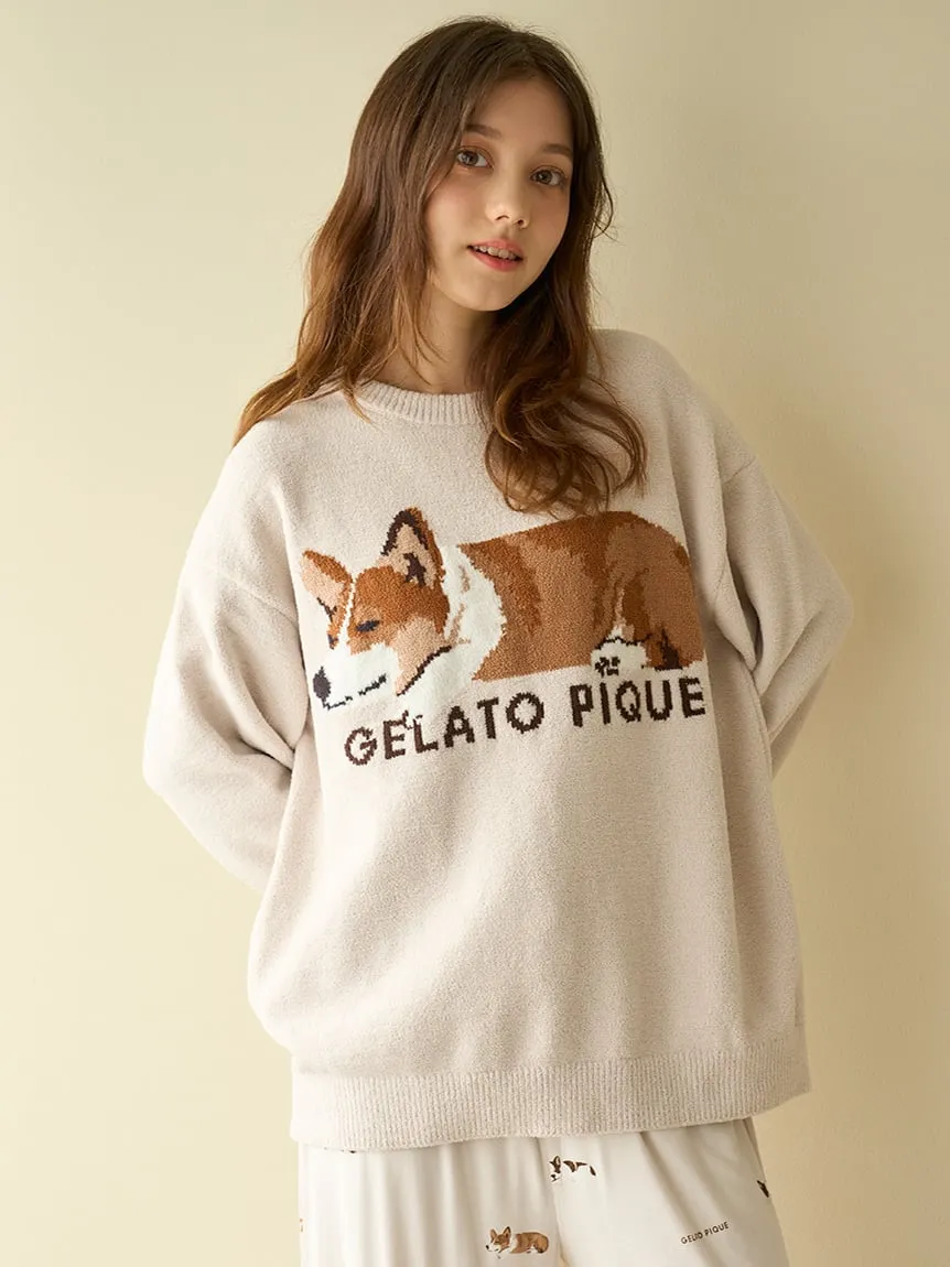 SLEEPING DOG Pullover Sweater