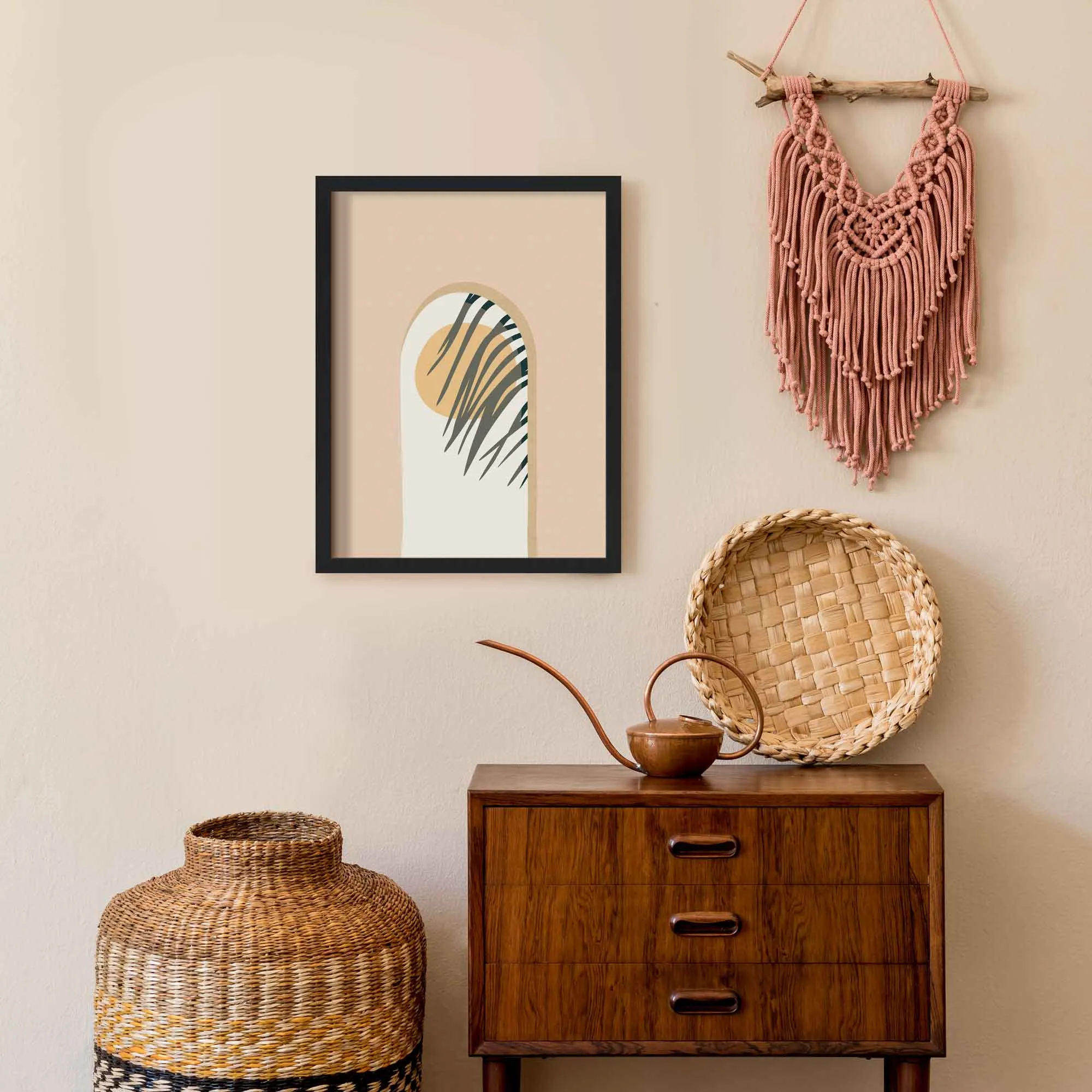 Step Into Paradise Boho Desert Art