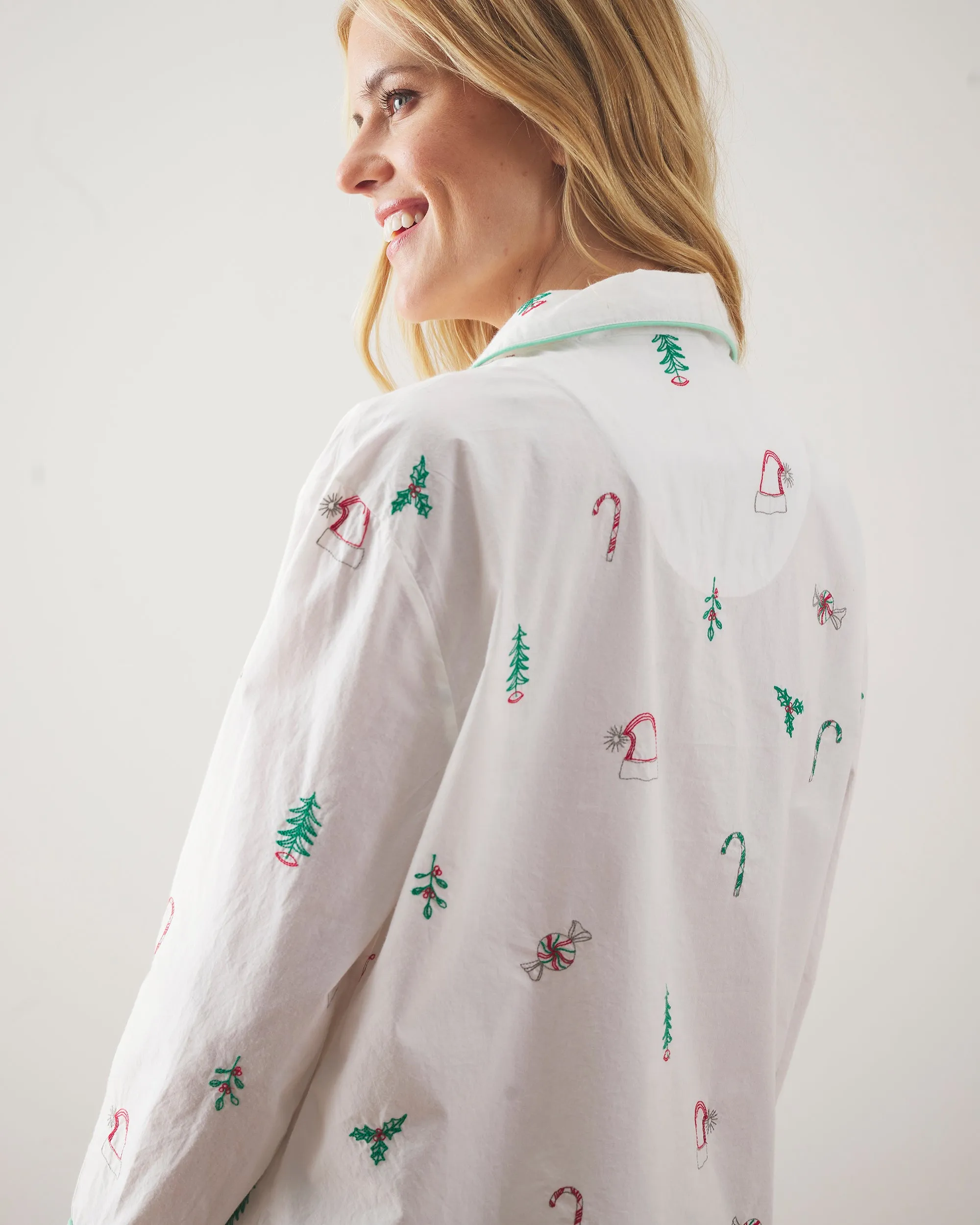 Sweet Wishes - Long PJ Set - Cloud